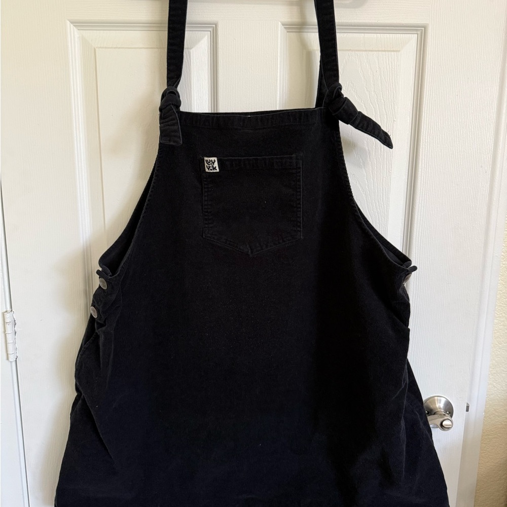 Lucy & Yak Black Corduroy Dress